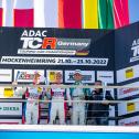 Das Podium des Samstagsrennen der ADAC TCR Germany auf dem Hockenheimring