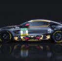Seitenansicht des Aston Martin Vantage GT4 vom Team Speed Monkeys © Team Speed Monkeys