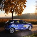 Laurent Pellier: Der Franzose drückte der Saison im ADAC Opel e-Rally Cup seinen Stempel auf und gewann auch das Finale