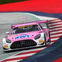 Jusuf Owega startet diese Saison im Mercedes-AMG GT3 Evo mit dem markanten Pink von BWT