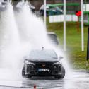 Im Fahrsicherheitszentrum Nürburgring waren die DTM-Stars auf nasser Fahrbahn gefordert