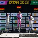 DTM Classic: Dinger, Mücke und Hessel auf dem Podium von Rennen 1