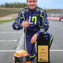 Champion der ADAC Kart Masters X30-Junioren 2022: Finn Wiebelhaus (16/Obertshausen). Foto: Björn Niemann (Fast Media)