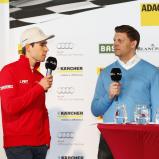 ADAC GT Masters, Testfahrten, Oschersleben, Pressekonferenz, Kelvin van der Linde, Kay-Oliver Langendorff