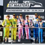 Das Sonntagspodium der Deutschen GT-Meisterschaft