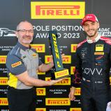 Pirelli Pole-Position Award: #63 Benjamin Hites (CHL) / GRT Grasser-Racing-Team / Lamborghini Huracán GT3 Evo2 / Hockenheimring