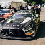 #2	Alain Valente (CHE) / Ralf Aron (EST) / Haupt Racing Team / Mercedes-AMG GT3 Evo / Norisring