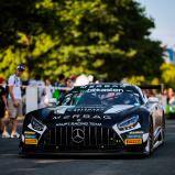 #2 Alain Valente (CHE) / Ralf Aron (EST) / Haupt Racing Team / Mercedes-AMG GT3 Evo / Norisring