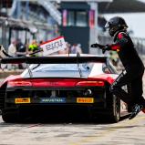 #24 Jonas Gelžinis (LT), Jonas Karklys (LT) / NordPass by Juta Racing / Audi R8 LMS GT3 Evo2 / Nürburgring
