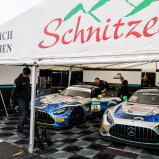 #11 Moritz Wiskirchen (DEU) 2 / Marcel Marchewicz (DEU) / Schnitzelalm Racing / Mercedes-AMG GT3 / #99 Luca Arnold (DEU) 2 / Christer Jöns (DEU) 3 / Schnitzelalm Racing / Mercedes-AMG GT3 / Hockenheimring