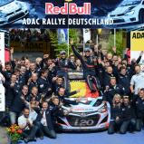 ADAC Rallye Deutschland, Siegerehrung, Porta Nigra, Hyundai Motorsport