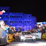 ADAC Rallye Deutschland, Showstart, Porta Nigra, Trier, Sébastien Ogier, Volkswagen Motorsport