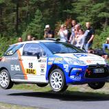 Philipp Knof „fliegt“ bei der ADAC Cosmo Rallye Wartburg zum Klassensieg
