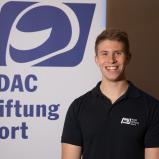Mike Halder, Tourenwagen-Pilot der ADAC Stiftung Sport im Förderkader 2018, Essen Motor Show