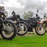 Interessierte können die historischen Motorräder an ausgewählten Stationen hautnah erleben