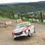 Tom Kässer feierte mit Rang zwei sein mit Abstand bestes Ergebnis im ADAC Opel Rallye Cup