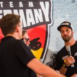 MXoN Team Germany, Pressekonferenz für das Motocross der Nationen 2017 in Matterley Basin, Cheftrainer Marcus Schiffer im Interview