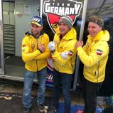 Die drei Fahrer des Team Germany