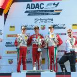 ADAC Formel 4, Nürburgring, Prema Powerteam, Mick Schumacher, Lechner Racing, Thomas Preining, Prema Powerteam, Juri Vips