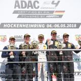 ADAC Formel 4, Hockenheim, US Racing - CHRS, Lirim Zendeli, Van Amersfoort Racing, Liam Lawson, Frederik Vesti, Joey Alders
