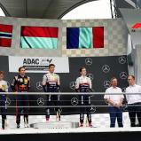ADAC Formel 4, Hockenheim I,  US Racing - CHRS, Roman Stanek, Arthur Leclerc, Théo Pourchaire, Van Amersfoort Racing, Dennis Hauger