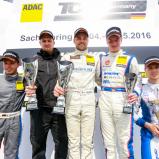 ADAC TCR Germany, Sachsenring, Antti Buri, Benjamin Leuchter, Tim Zimmermann