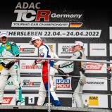 Siegerehrung Rennen 2 ADAC TCR Germany, Motorsport Arena Oschersleben