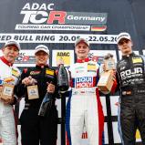 Junior-Podium Rennen 1 ADAC TCR Germany, Red Bull Ring