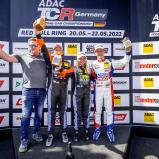 Podium Rennen 2, ADAC TCR Germany Red Bull Ring