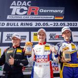 Junior-Podium Rennen 2, ADAC TCR Germany Red Bull Ring