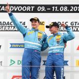 Eike Angermayr (li.) und Mads Siljehaug liegen in der Fahrer-Wertung auf Platz zwei