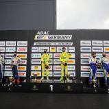 Das Podium der ADAC GT4 Germany auf dem Nürburgring