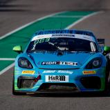 #1 / Team Allied-Racing / Porsche 718 Cayman GT4 CS MR / Alexander Hartvig / Joel Sturm