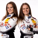 Die Racing Twins: Jacqueline Kreutzpointner (li.) und Alesia Kreutzpointner