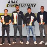 Sieger der Trophywertung 2023, v.l.n.r.: Max Kronberg, Marat Khayrov, Christian Kosch, Tom Kieffer