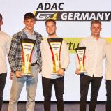 Sieger der Gesamtwertung 2023, v.l.n.r.: Denis Bulatov, Hugo Sasse, Mike David Ortmann, Jannes Fittje, David Jahn