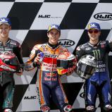 Die Top-Drei im MotoGP Qualifying