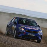 Laurent Pellier: Sein zweiter Sieg im ADAC Opel e-Rally Cup hing am seidenen Faden